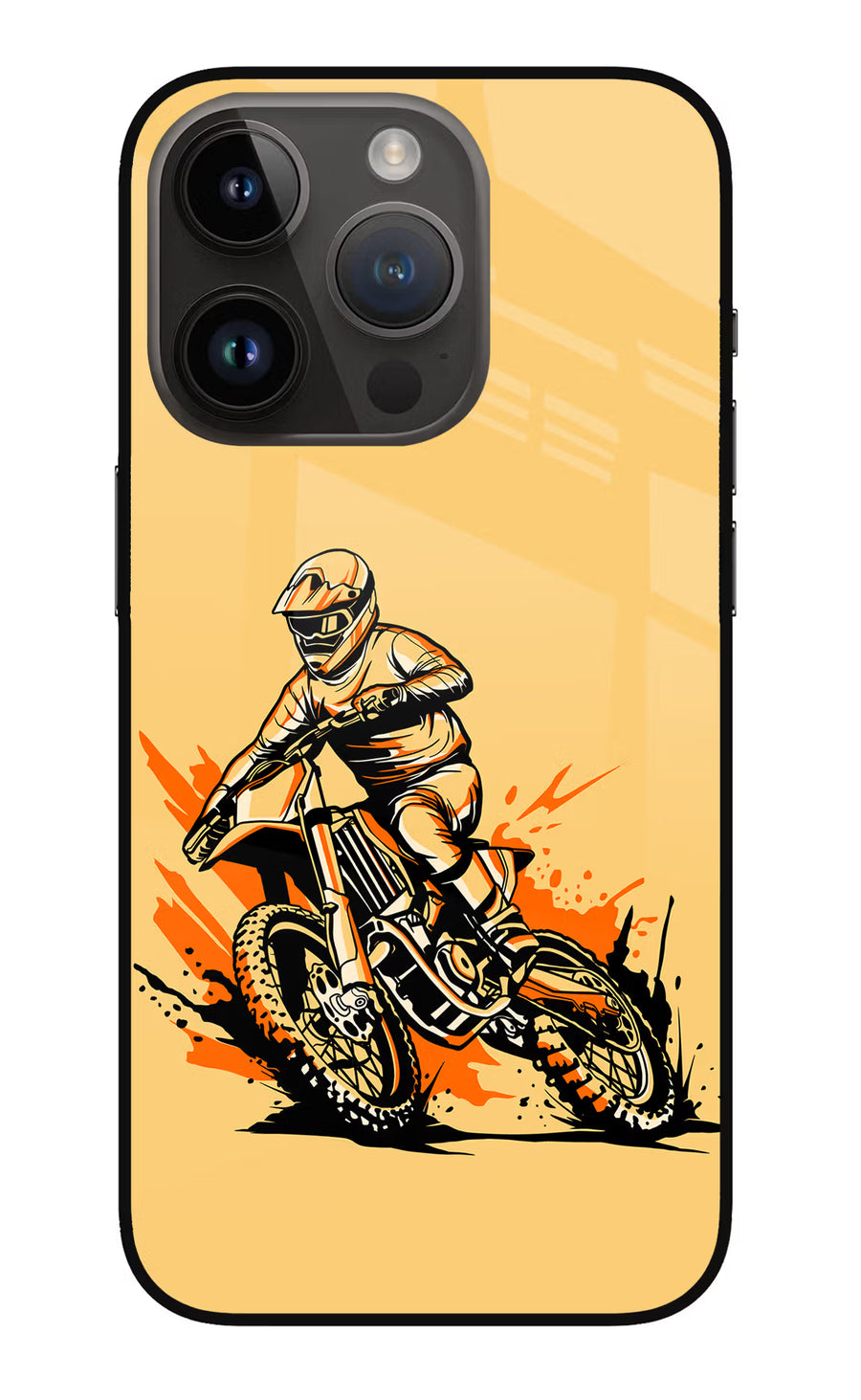 Off-Road Fury iPhone 14 Pro Back Cover, Metal case