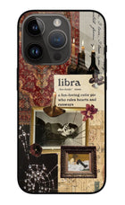 Libra Zodiac iPhone 14 Pro Glass Case