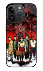 Ordinary Things Characters iPhone 14 Pro Glass Case