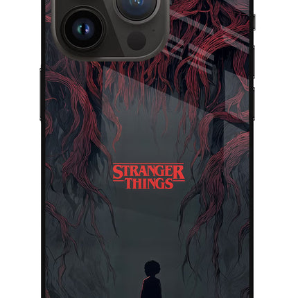 Ordinary Things Dark Side iPhone 14 Pro Glass Case Back Cover by Casekaro