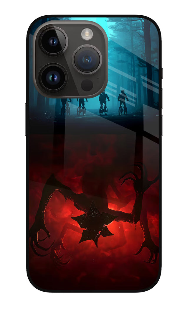 Ordinary Things Downside Up iPhone 14 Pro Glass Case