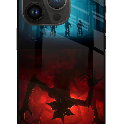 Ordinary Things Downside Up iPhone 14 Pro Glass Case Back Cover by Casekaro