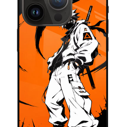 Street Samurai  iPhone 14 Pro Glass Case