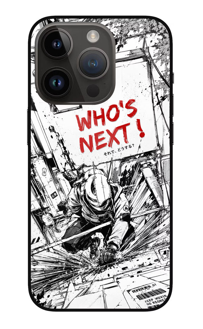 Who's Next iPhone 14 Pro Glass Case