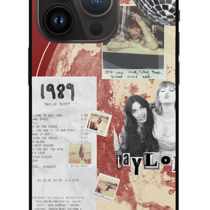 Taylor Swift iPhone 14 Pro Glass Case