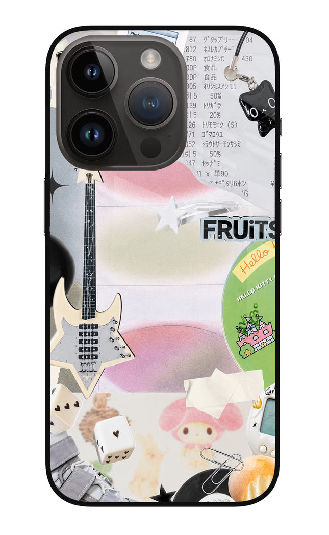 Softcore case iPhone 14 Pro Glass Case