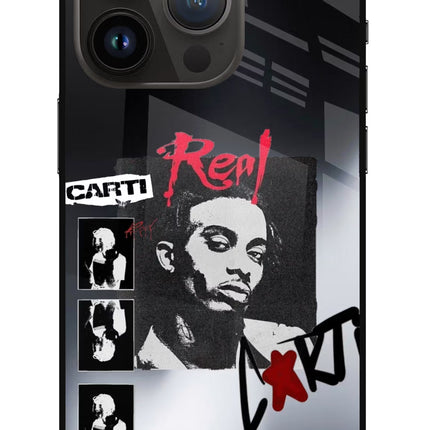 Playboi Carti iPhone 14 Pro Glass Case