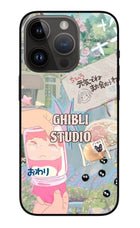 Studio Ghibli iPhone 14 Pro Glass Case