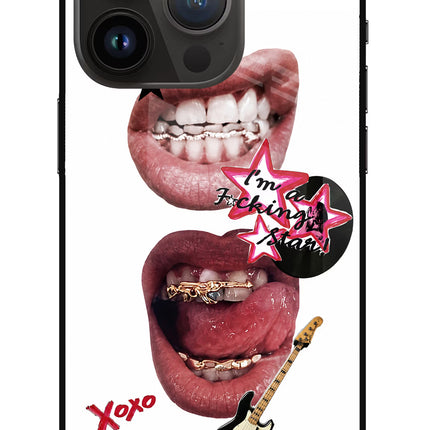 Rockstar iPhone 14 Pro Glass Case