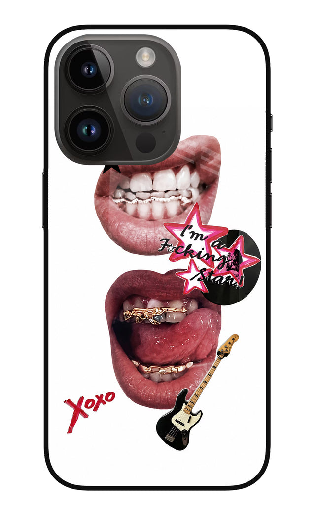 Rockstar iPhone 14 Pro Glass Case