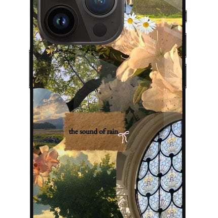 Rain iPhone 14 Pro Glass Case