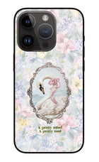 Pretty Mind Pretty Soul iPhone 14 Pro Glass Case