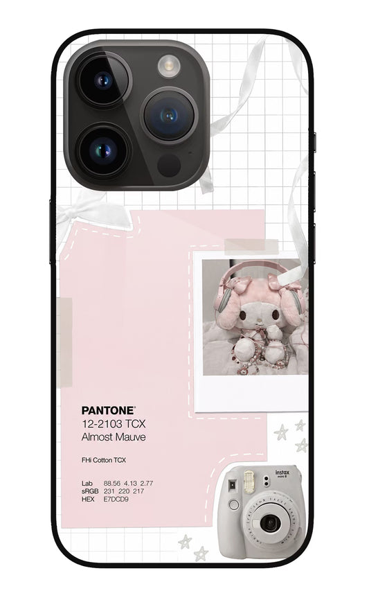 Pantone Asthetic iPhone 14 Pro Glass Case