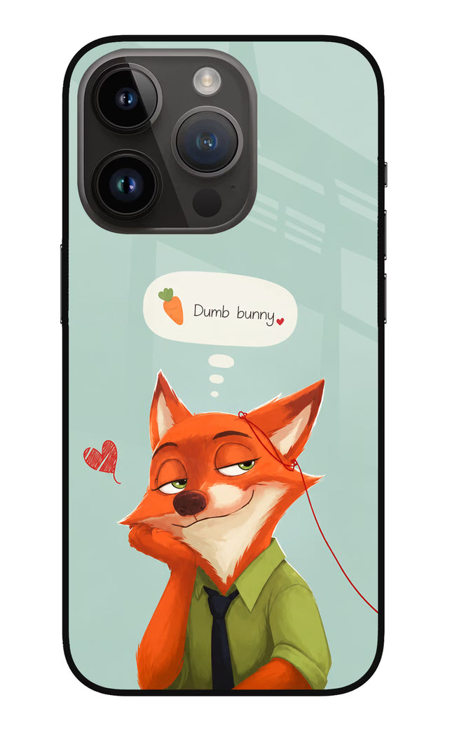 Nick Charm iPhone 14 Pro Glass Case