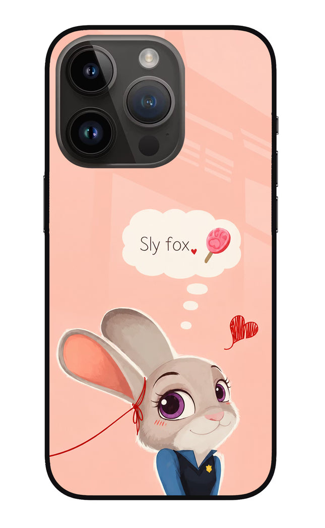 Judy Charm iPhone 14 Pro Glass Case