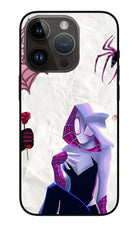 Gwen Verse iPhone 14 Pro Glass Case