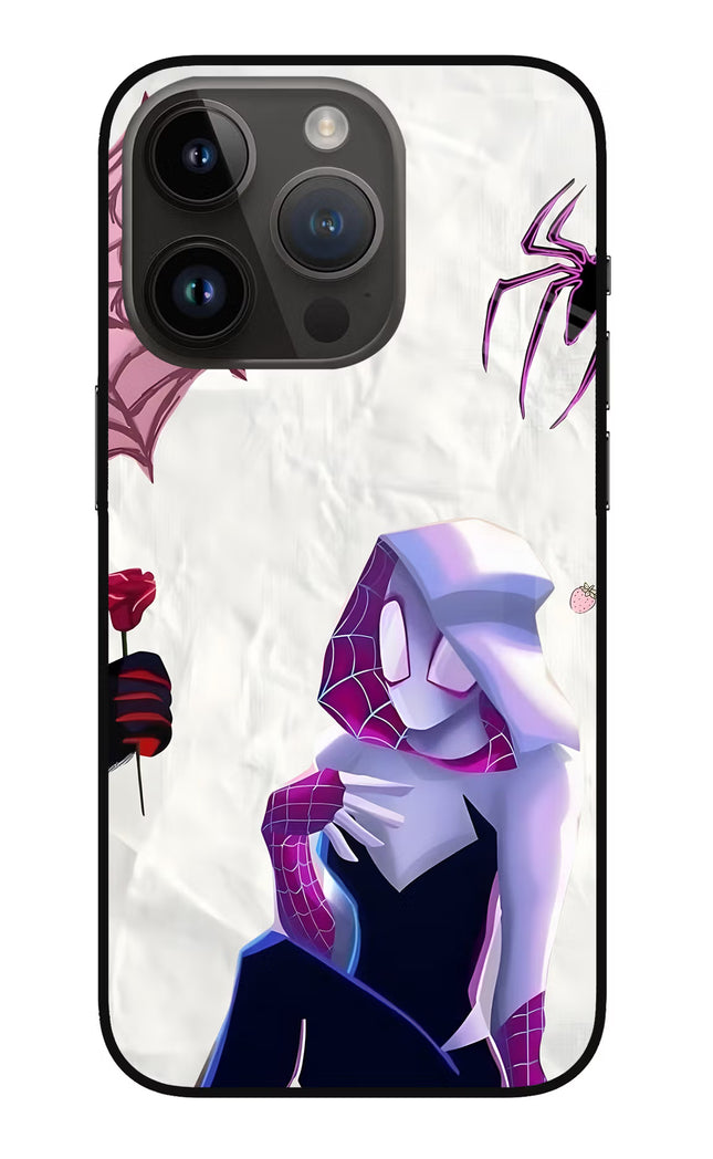 Gwen Verse iPhone 14 Pro Glass Case
