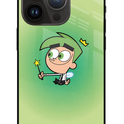 Cosmo Magic iPhone 14 Pro Glass Case Back Cover by Casekaro