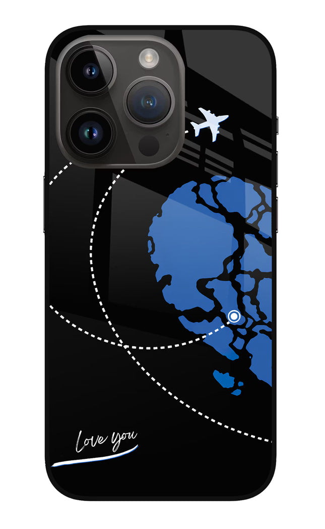 Love Orbit iPhone 14 Pro Glass Case