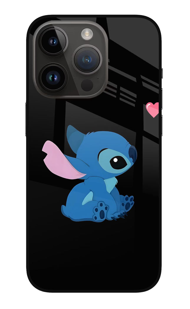 Stitch Crush iPhone 14 Pro Glass Case