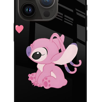 Angel Crush iPhone 14 Pro Glass Case Back Cover by Casekaro