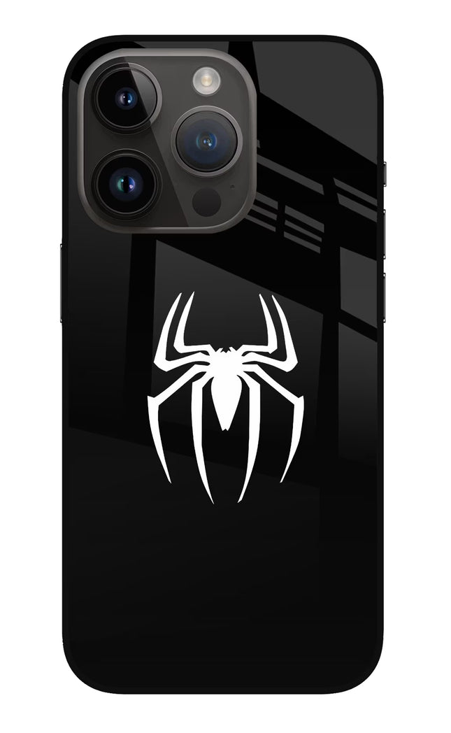 Miles Symbol iPhone 14 Pro Glass Case