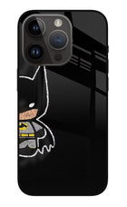 Bat Kitty iPhone 14 Pro Glass Case