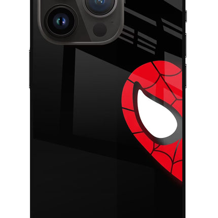 Peter Mask iPhone 14 Pro Glass Case Back Cover by Casekaro