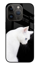 Snow Gaze iPhone 14 Pro Glass Case