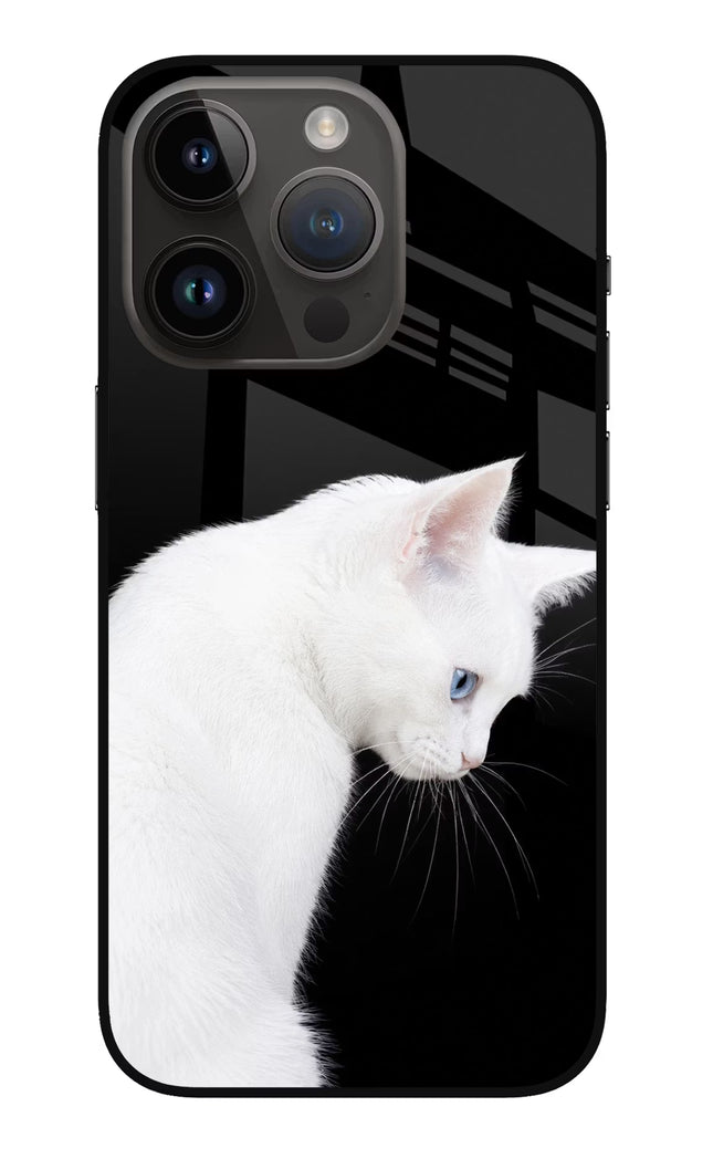 Snow Gaze iPhone 14 Pro Glass Case