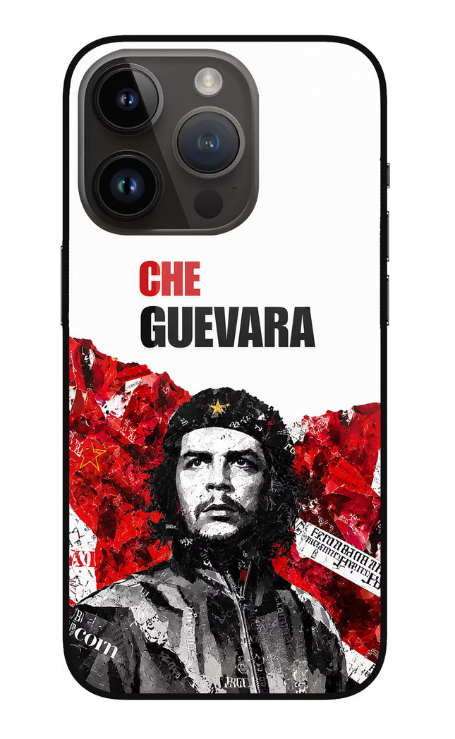 Che Guevara Revolution iPhone 14 Pro Glass Case