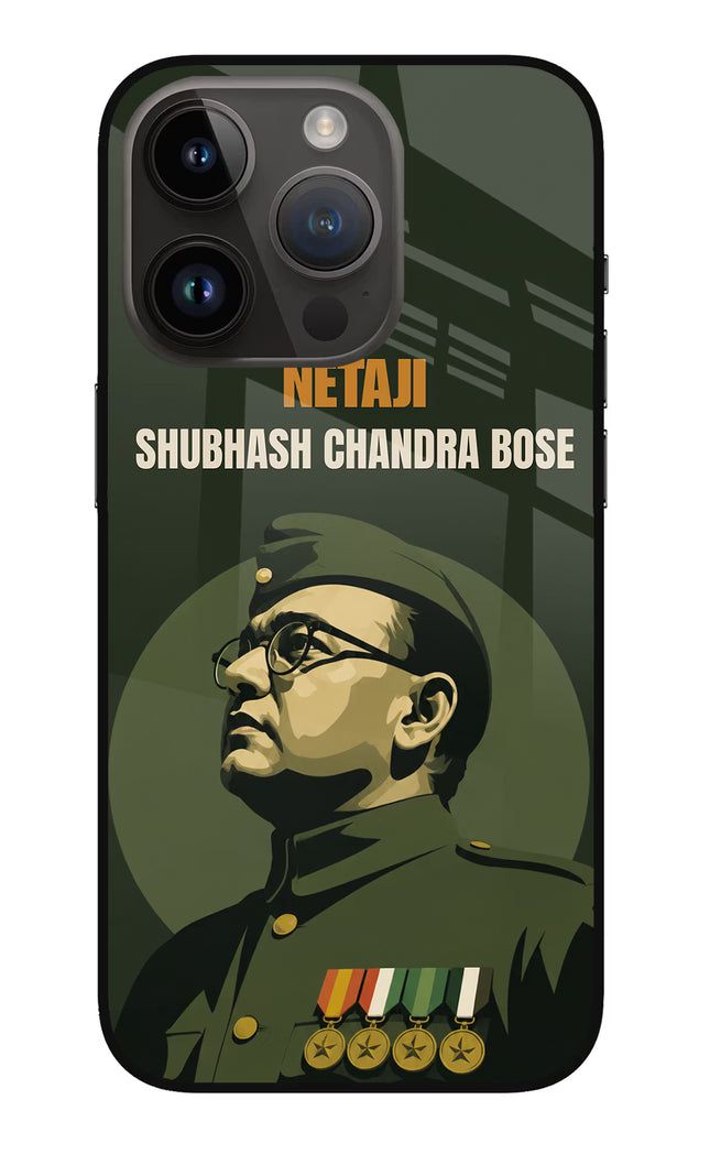 Netaji Legacy iPhone 14 Pro Glass Case