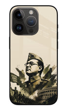 Netaji Rising iPhone 14 Pro Glass Case