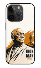 Sardar Patel Iron Will iPhone 14 Pro Glass Case