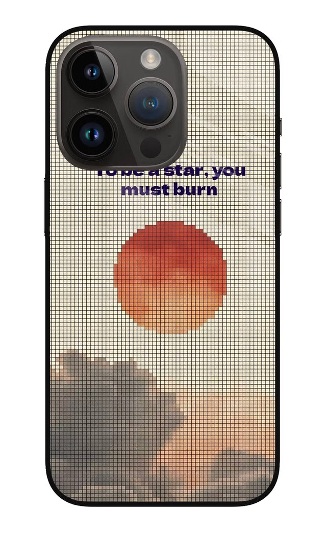 Pixel Sun iPhone 14 Pro Glass Case
