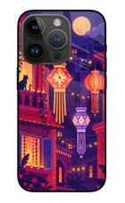 Lantern Lane iPhone 14 Pro Glass Case