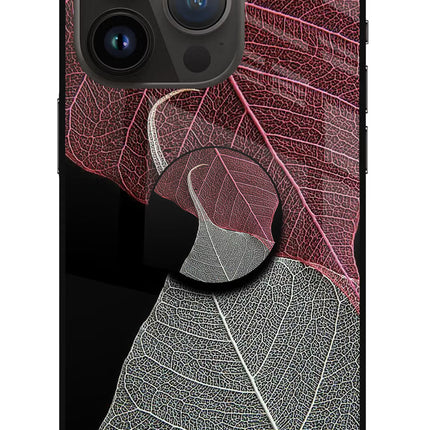 Leaf Pattern iPhone 14 Pro Pop Case by Casekaro