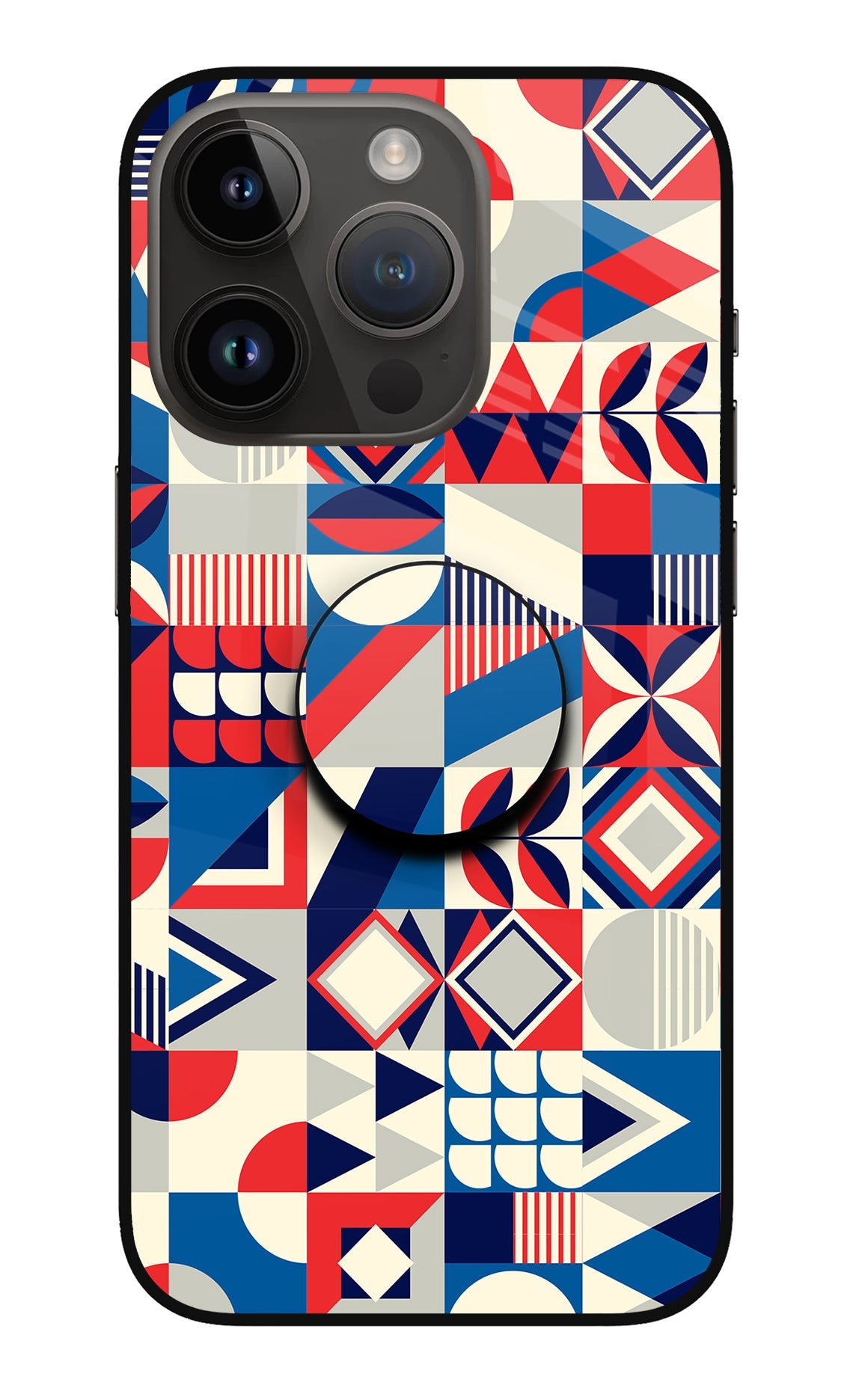 Colorful Pattern iPhone 14 Pro Pop Case