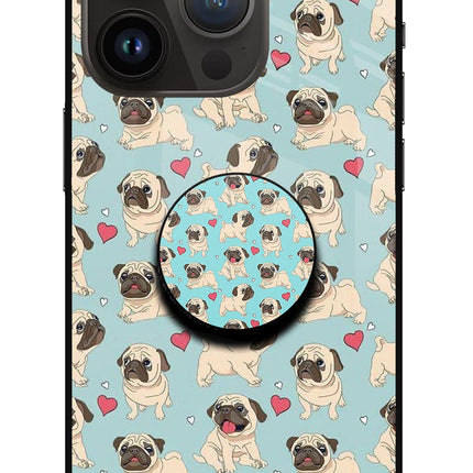 Pug Dog iPhone 14 Pro Pop Case by Casekaro