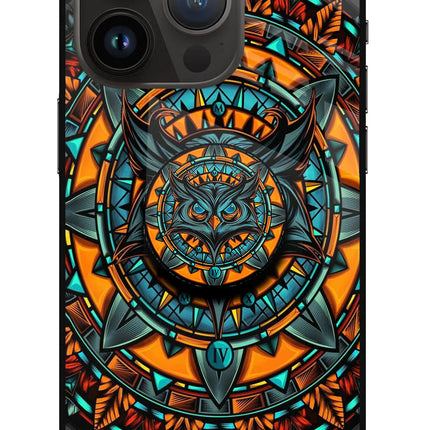 Angry Owl iPhone 14 Pro Pop Case by Casekaro