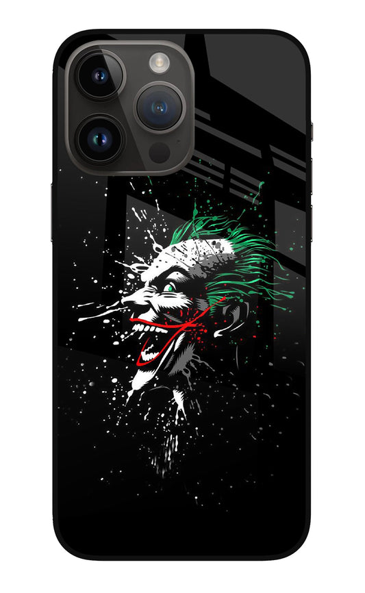 Joker iPhone 14 Pro Max Glass Case