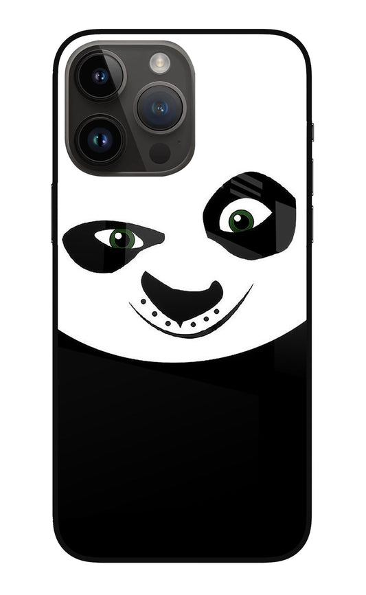 Panda iPhone 14 Pro Max Glass Case