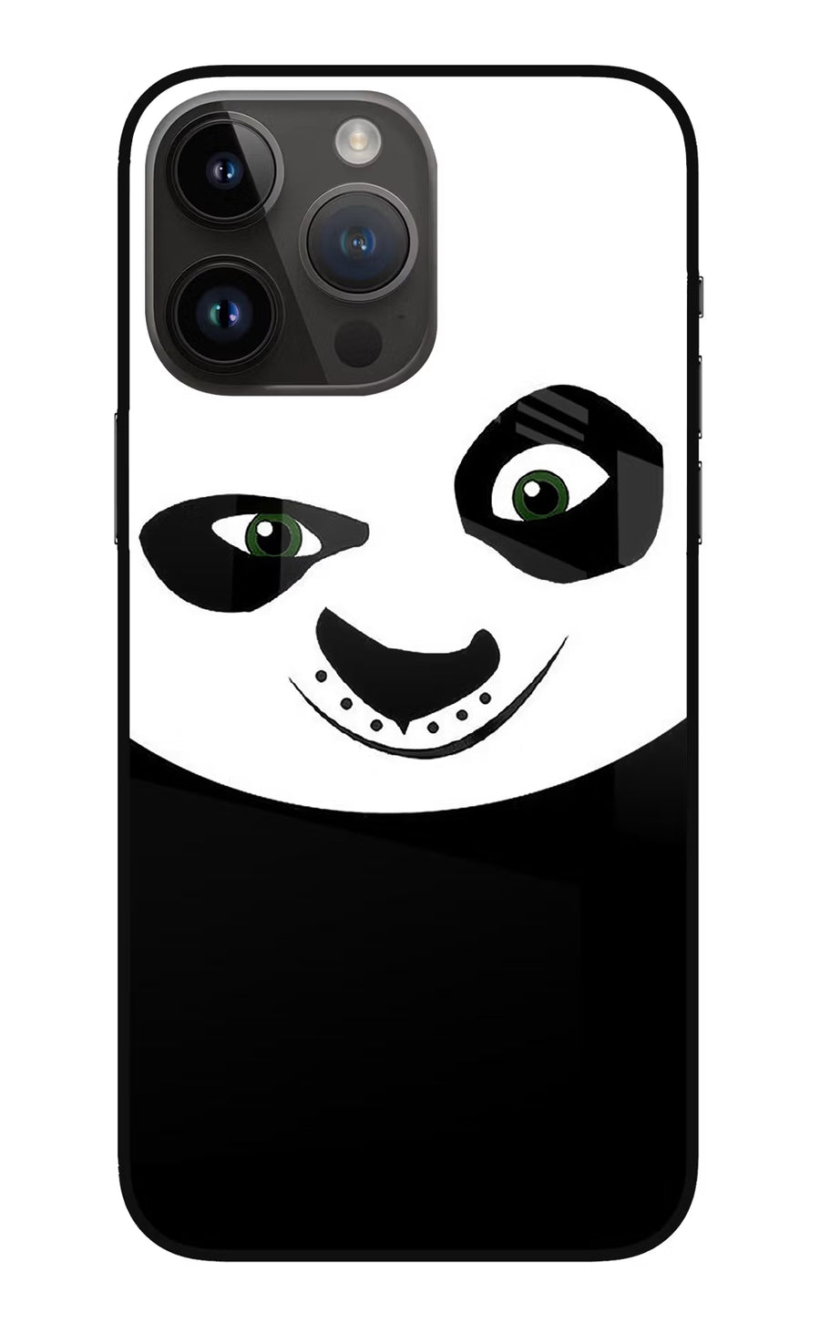 Panda iPhone 14 Pro Max Back Cover, Metal case