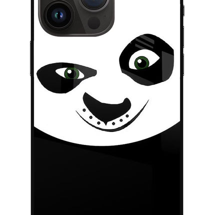 Panda iPhone 14 Pro Max Glass Case