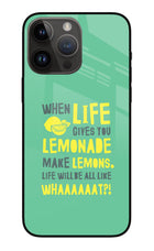 Quote iPhone 14 Pro Max Glass Case