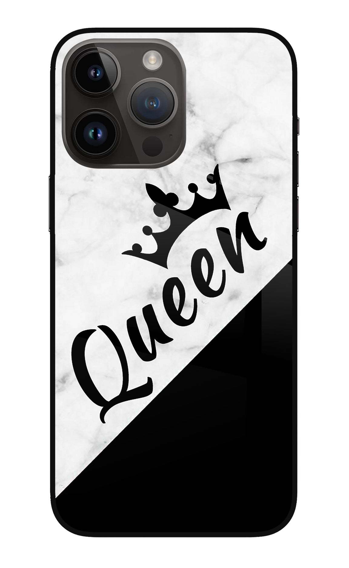 Queen iPhone 14 Pro Max Glass Case