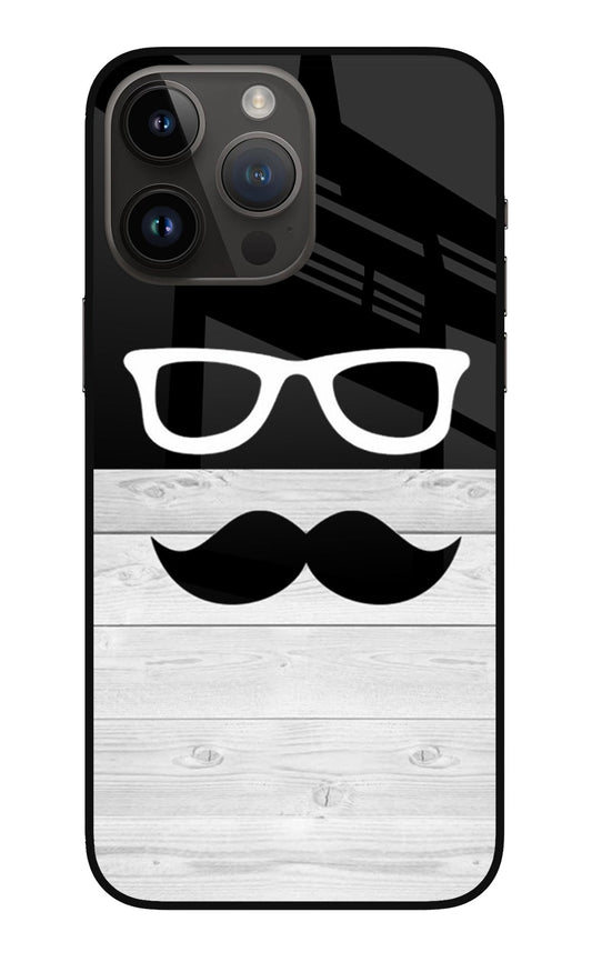Mustache iPhone 14 Pro Max Glass Case