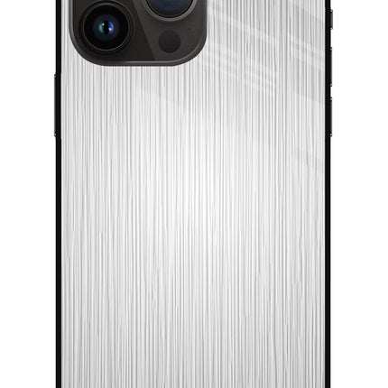 Wooden Grey Texture iPhone 14 Pro Max Glass Case