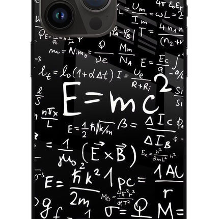 Physics Formula iPhone 14 Pro Max Glass Case