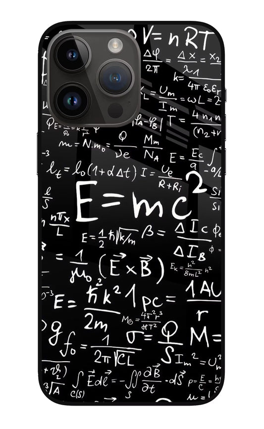 Physics Formula iPhone 14 Pro Max Glass Case